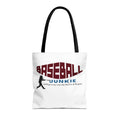 BASEBALL JUNKIE - Tote Bag (White)