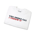 SMOKE GAS (Plain) - Unisex Heavy Blend™ Crewneck Sweatshirt