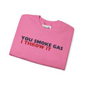 SMOKE GAS (Plain) - Unisex Heavy Blend™ Crewneck Sweatshirt