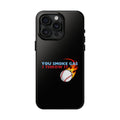 SMOKE GAS, THROW IT - Tough Phone Cases (Black)