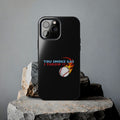 SMOKE GAS, THROW IT - Tough Phone Cases (Black)