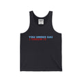 SMOKE GAS (Plain) - Unisex Jersey Tank