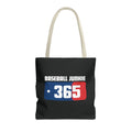 BASEBALL JUNKIE 365 - Tote Bag (Black)