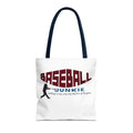 BASEBALL JUNKIE - Tote Bag (White)