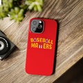 BASEBALL MATTERS - Slim Phone Cases (Red)