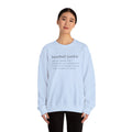 BASEBALL JUNKIE (Definition) - Unisex Heavy Blend™ Crewneck Sweatshirt