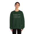 BASEBALL JUNKIE (Definition) - Unisex Heavy Blend™ Crewneck Sweatshirt
