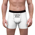 Not a Thief Men's Boxer Briefs (AOP)