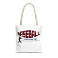 BASEBALL JUNKIE - Tote Bag (White)