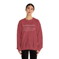 BASEBALL JUNKIE (Definition) - Unisex Heavy Blend™ Crewneck Sweatshirt