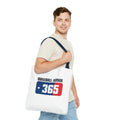 BASEBALL JUNKIE 365 - Tote Bag (White)
