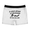 Not a Thief Men's Boxer Briefs (AOP)