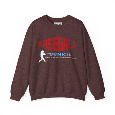 BASEBALL JUNKIE - Unisex Heavy Blend™ Crewneck Sweatshirt