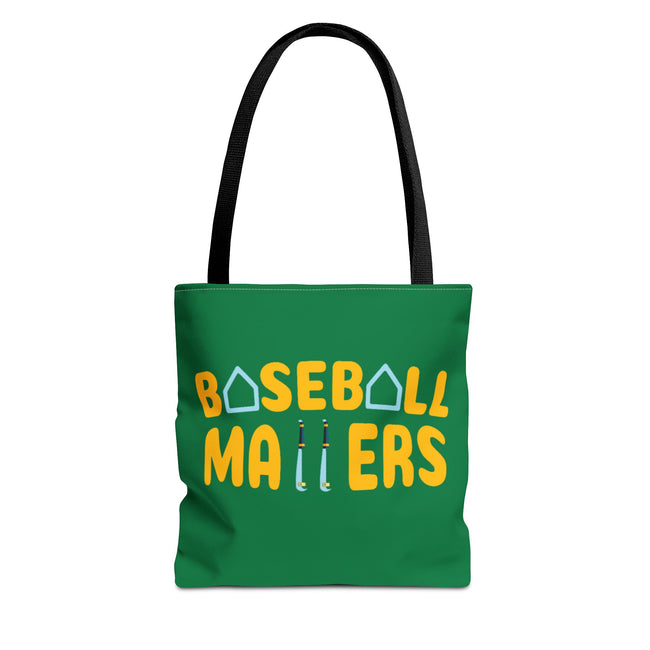BASEBALL MATTERS - Tote Bag (Green)