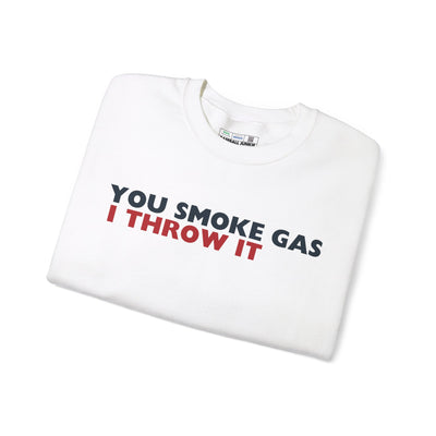 SMOKE GAS (Plain) - Unisex Heavy Blend™ Crewneck Sweatshirt