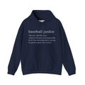 BASEBALL JUNKIE (definition hoodie-dark colors)
