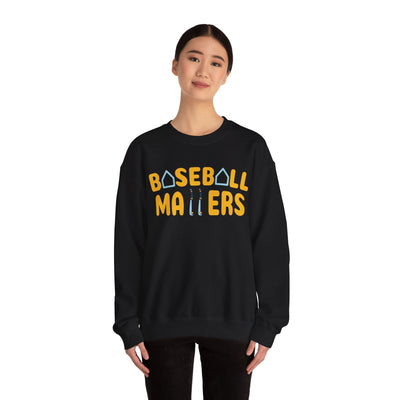 BASEBALL MATTERS - Unisex Heavy Blend™ Crewneck Sweatshirt