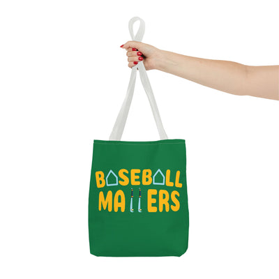 BASEBALL MATTERS - Tote Bag (Green)
