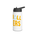 Baseball Matters Stainless Steel Water Bottle, Standard Lid