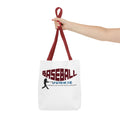 BASEBALL JUNKIE - Tote Bag (White)
