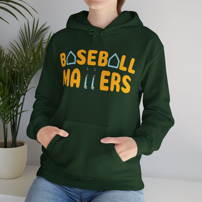 BASEBALL MATTERS - Unisex Heavy Blend™ Hooded Sweatshirt