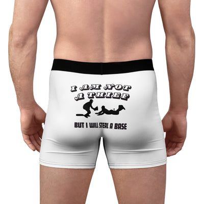 Not a Thief Men's Boxer Briefs (AOP)