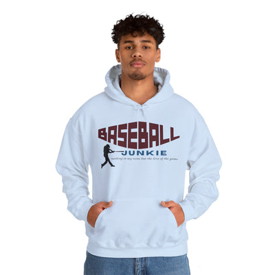 BASEBALL JUNKIE - Unisex Heavy Blend™ Hooded Sweatshirt