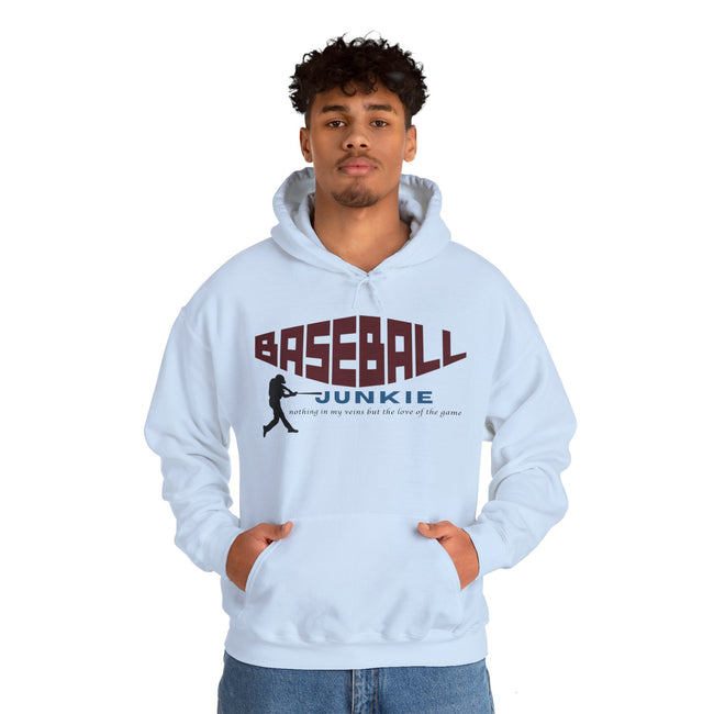 BASEBALL JUNKIE - Unisex Heavy Blend™ Hooded Sweatshirt