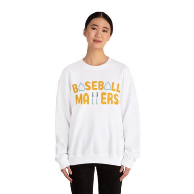 BASEBALL MATTERS - Unisex Heavy Blend™ Crewneck Sweatshirt