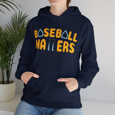 BASEBALL MATTERS - Unisex Heavy Blend™ Hooded Sweatshirt