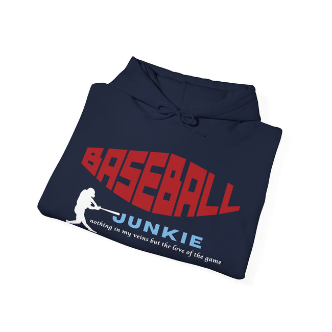 BASEBALL JUNKIE - Unisex Heavy Blend™ Hooded Sweatshirt