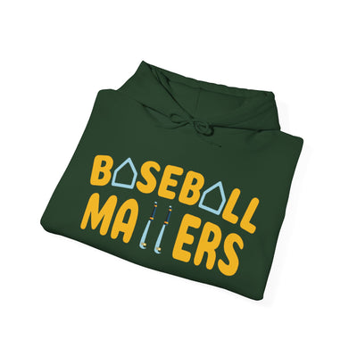 BASEBALL MATTERS - Unisex Heavy Blend™ Hooded Sweatshirt