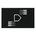 3 UP, 3 DOWN - Rally Towel (Black)