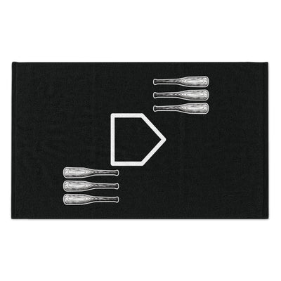 3 UP, 3 DOWN - Rally Towel (Black)