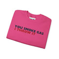SMOKE GAS (Plain) - Unisex Heavy Blend™ Crewneck Sweatshirt