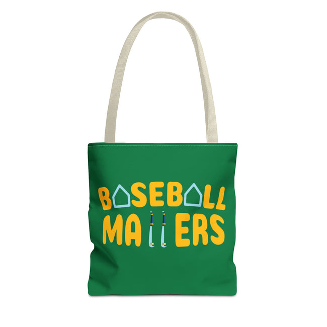 BASEBALL MATTERS - Tote Bag (Green)