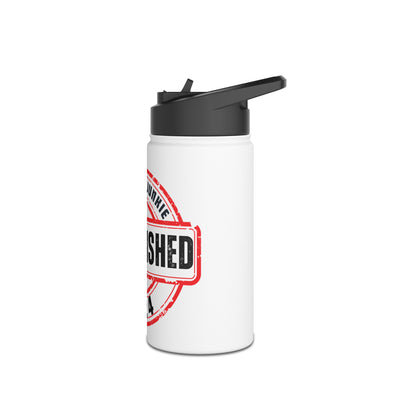 Baseball Junkie Established 2024 Stainless Steel Water Bottle, Standard Lid