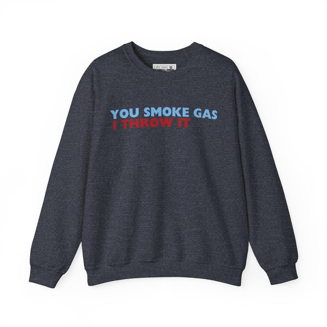 SMOKE GAS (Plain) - Unisex Heavy Blend™ Crewneck Sweatshirt