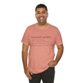 BASEBALL JUNKIE DEFINITION (LIGHT COLORS) - Unisex Heavy Cotton Tee