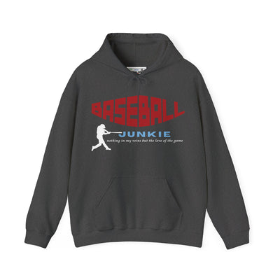 BASEBALL JUNKIE - Unisex Heavy Blend™ Hooded Sweatshirt
