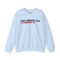 SMOKE GAS (Plain) - Unisex Heavy Blend™ Crewneck Sweatshirt