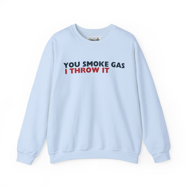 SMOKE GAS (Plain) - Unisex Heavy Blend™ Crewneck Sweatshirt