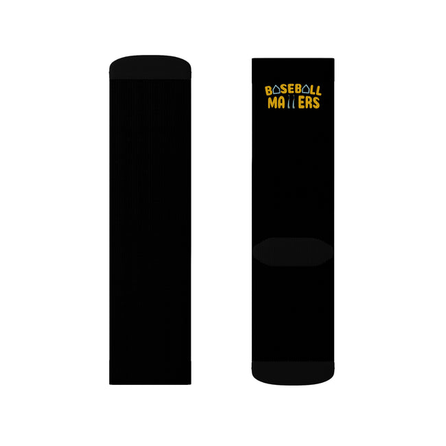 Baseball Matters Socks - Black