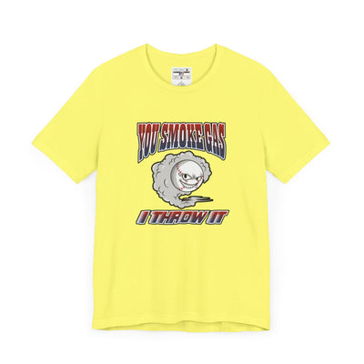SMOKE GAS - Unisex Jersey Short Sleeve Tee