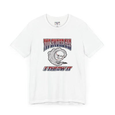 SMOKE GAS - Unisex Jersey Short Sleeve Tee