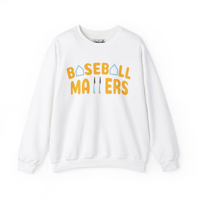BASEBALL MATTERS - Unisex Heavy Blend™ Crewneck Sweatshirt
