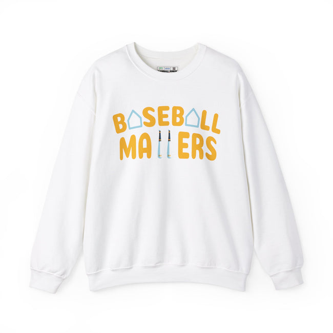 BASEBALL MATTERS - Unisex Heavy Blend™ Crewneck Sweatshirt