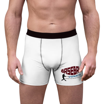 Baseball Junkie Definition Men's Boxer Briefs (AOP)