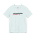 SMOKE GAS (Simple Design) - Unisex Jersey Short Sleeve Tee