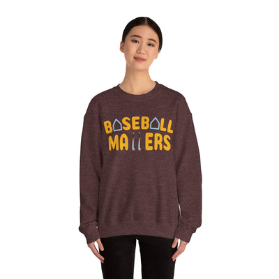 BASEBALL MATTERS - Unisex Heavy Blend™ Crewneck Sweatshirt